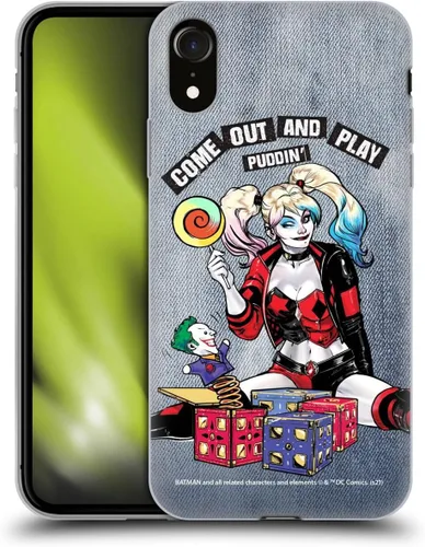 Vista 19 de Head Case Designs Funda de gel suave con licencia oficial de Batman DC Comics Bubblegum Harley Quinn Graphics compatible con Apple iPhone 7
