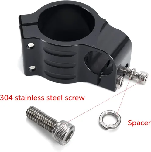 Vista 6 de Φ35mm clip en el manillar compatible con Sportster XL cafe racer personalizado