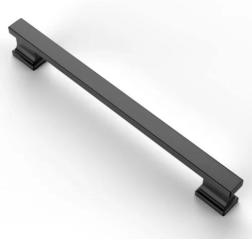 Vista 21 de Asidrama - Paquete de 6 manijas de gabinete de cocina color latón cepillado de 3.75 pulgadas (96mm), tiradores para gabinete, accesorios