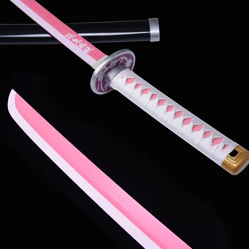 Vista 67 de ziqing Espada para cosplay de Demon Slayer hecha a mano, Katana de 31 pulgadas con múltiples estilos para elegir