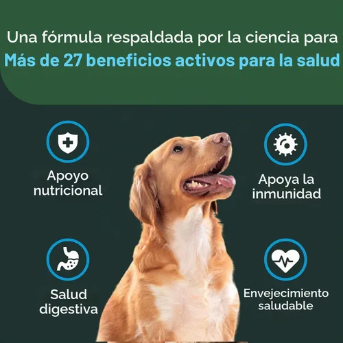 Vista 4 de VetriScience Veterinary Strength 27+ Salud activa, pato, 60 masticables