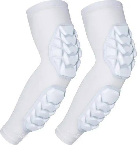 Vista 8 de COOLOMG Almohadillas acolchadas para el antebrazo del codo, soporte de protección para baloncesto, voleibol, 1 par