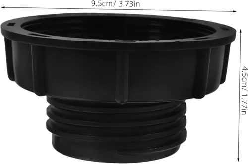 Vista 2 de Balacoo Adaptador de grifo de tanque Te Conector de manguera de 80 a 2 pulgadas, accesorio de tubería roscada, válvula de cabeza plana, adaptador