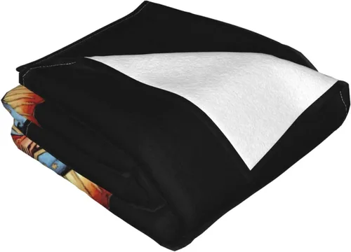 Vista 3 de Manta Virgen María de Nuestra Señora de Guadalupe, suave y acogedora, para sofá, cama, caravana, 40 x 30 pulgadas
