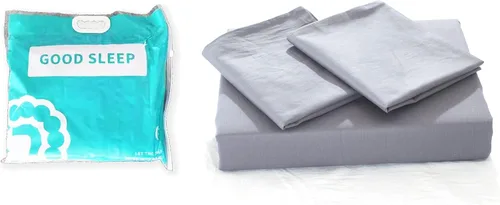 Vista 6 de Juego de funda de edredón 100% algodón, tamaño matrimonial, transpirable, duradero, suave, cómodo, juego de funda de edredón de 3 piezas con 1 funda