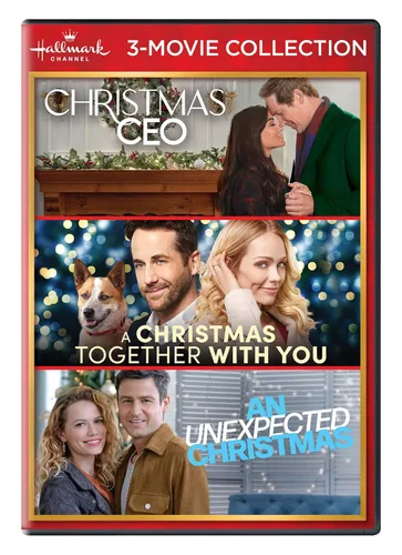 Vista 2 de Hallmark 3-Movie Collection Christmas CEO, A Christmas Together With You & An Unexpected Christmas