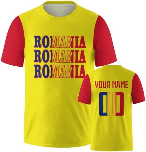 Vista 28 de Camisetas de fútbol nacionales personalizadas 2024 con diseño de fuentes, ropa personalizada con tus números de nombre para hombres, mujeres