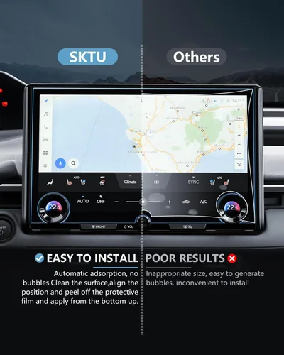 Vista 7 de SKTU Protector de pantalla Solterra 2026 de 14 pulgadas para Subar u Solterra 2026+ (Premium/Limited/Limited XT/Touring XT/Touring XT Cuero)