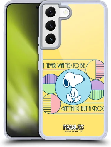 Vista 188 de Head Case Designs Snoopy Deco Dreams - Funda de gel con licencia oficial de Peanuts Blue Pattern [protección de grado militar] compatible con Google