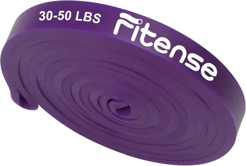 Vista 13 de Fitense Resistance Bands Set - Pull Up Bands for Men Women, Exercise Bands Resistance with Door Anchor, Training Poster & Pouch for Body Stretching