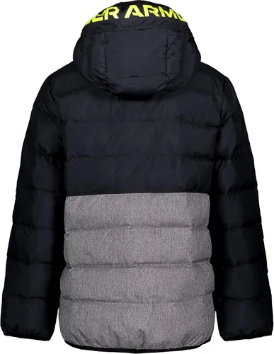 Vista 2 de Under Armour Pronto Chaqueta acolchada para niño, peso medio, cierre de cremallera, repele el agua