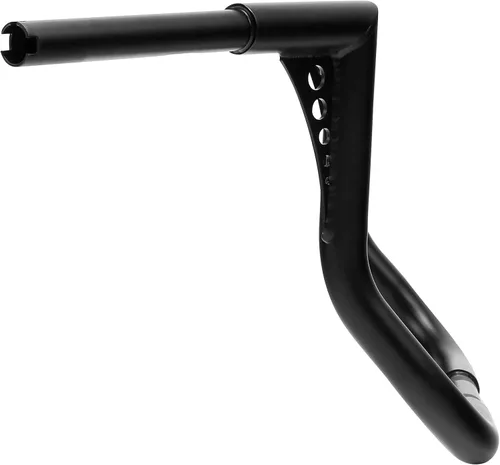 Vista 8 de TCMT Barra Ape Hanger Negra de 12" Rise, Manillar Grueso de 1-1/4", Compatible con Harley Dressers Baggers Touring CVO Street Glide Tri Glide