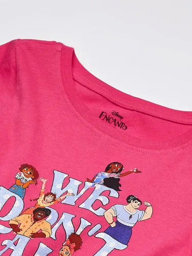 Vista 2 de Disney Camiseta Big Encanto We Don't Talk About Bruno para niña