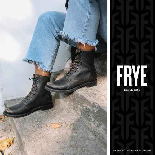 Vista 5 de Frye Botas de combate Veronica para mujer