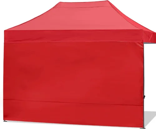 Vista 8 de ABCCANOPY - Toldo desplegable para el sol 10'x 10', pared lateral de 10' (1 panel), más de 15 colores, con cintas para sujetar de la estructura