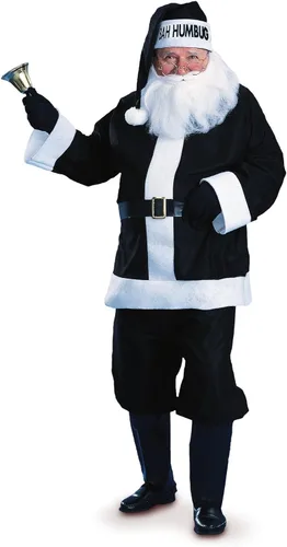Vista 3 de Disfraz de Papá Noel de Bah Humbug de Rubie's