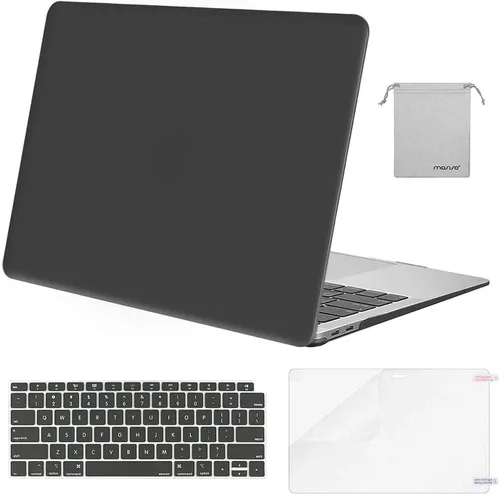 Vista 15 de MOSISO - Funda rígida y de plástico compatible con MacBook Air de 13 pulgadas versión 2022, 2021-2018, A2337 M1 A2179 A1932; con cubierta