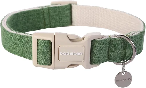 Vista 27 de DOGWONG Collar de perro de San Valentín, collar de perro con estampado de corazones para perros grandes, lindos collares de primavera, hembra