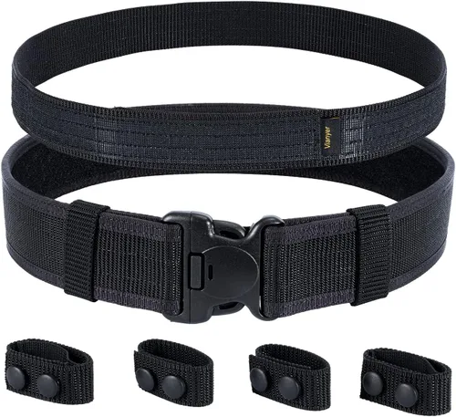 Vista 8 de Deber Cinturón Policial Seguridad Policial 2"/2.25" Cinturón táctico de la Patrulla