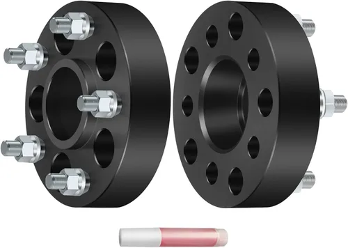 Vista 303 de SCITOO Espaciadores de rueda de 1.5 pulgadas, orificio 4x4 con adaptadores de pernos de 1/2 de 2.441 in para ClubCar Precedent para Adward 2 para EZ
