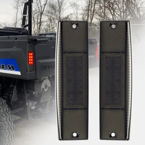 Vista 11 de Ranger - Luz trasera compatible con Polaris Ranger 500 700 800 900 2009-2016, repuesto OEM 2411099 (2411099 rojo)