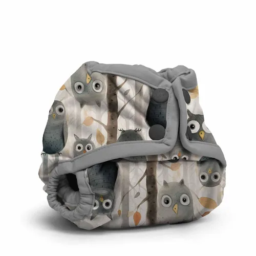 Vista 32 de Kanga Care Rumparooz - Funda de tela reutilizable con refuerzo de doble pierna, tamaño único, Aplix Quinn de 6 a 35 libras