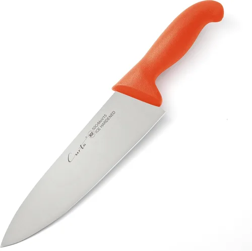 Vista 8 de CURTA Cuchillo de chef de grado comercial de 6 pulgadas, certificado NSF, ergonómico, mango negro antideslizante, hoja forjada de acero inoxidable