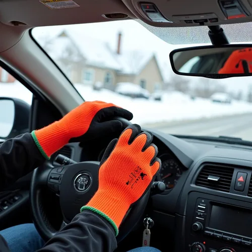 Vista 7 de G & F 1528 GripMaster Cold Weather Work Gloves, Micro-Foam Coated, 1 Pair