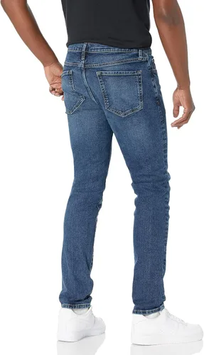Vista 3 de Tienda Essentials Jeans elásticos ajustados para hombre