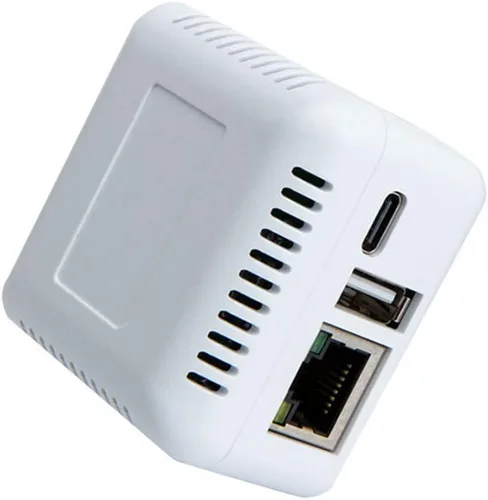 Vista 10 de Servidor de impresión USB WiFi, servidor de impresión de red inalámbrica con puerto RJ45, convierte la impresora USB en impresora de red
