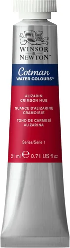 Vista 45 de Acuarela Cotman, tubo de 0.27 oz, color carmesí alizarina