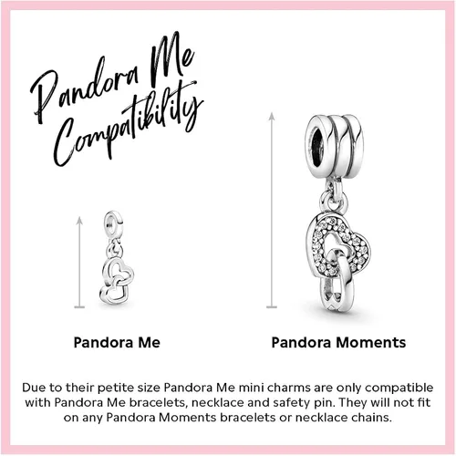 Vista 6 de PANDORA ME Jewelry - Colgante de mariposa con circonita cúbica en plata de ley Metal Circonita cúbica