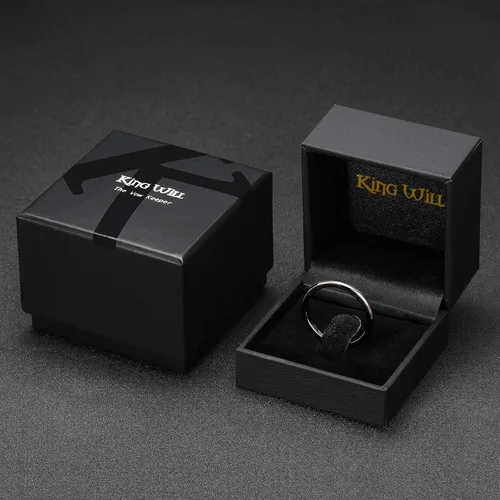 Vista 68 de King Will Alianza de boda de carburo de tungsteno para hombres y mujeres, anillos de promesa para parejas abovedados de alto pulido