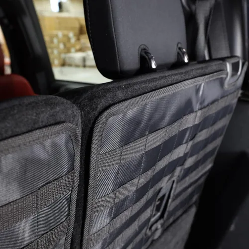 Vista 3 de Organizador para respaldo de asiento trasero IAG I-Line (bolsas no incluidas) para Ford Bronco 2021+ de 4 puertas (No Sport)