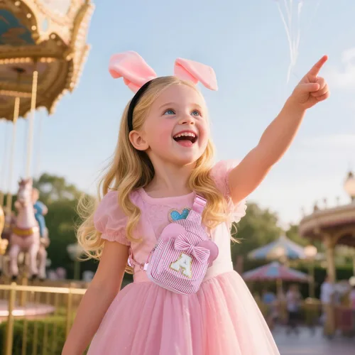 Vista 2 de Bolsos bandolera para niñas y niños - Regalos para niños Bolso cruzado pequeño con iniciales para niñas, regalos de cumpleaños