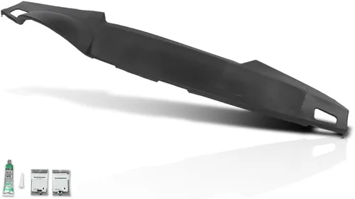 Vista 16 de PIT66 Cubierta de bisel de tablero TPE negra compatible con Buick Apollo/Olds Omega 1972-1974 Compatible con Chevy Chevy II/Chevy Nova 1969-1974
