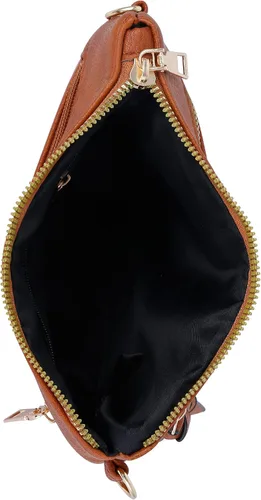Vista 7 de DELUXITY Essential Casual Functional Multi Pocket Double Zipper Crossbody Purse Bag Shoulder Bag for Women