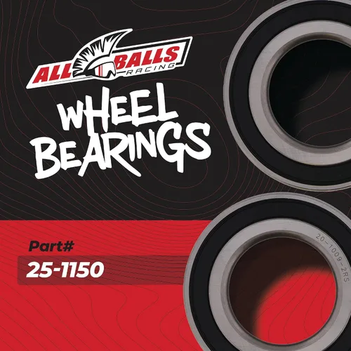 Vista 2 de All Balls Racing 25-1150 Kit de juntas de rodamiento de rueda compatible con/reemplazo para Polaris