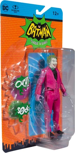 Vista 10 de McFarlane Toys TM15032 DC Retro 6 pulgadas WV1-Batman 66-El Joker, multicolor