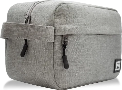 Vista 2 de Avalanche Neceser de viaje organizador esencial Dopp Kit Accesorios bolsa, Gris, Kit Dopp grande