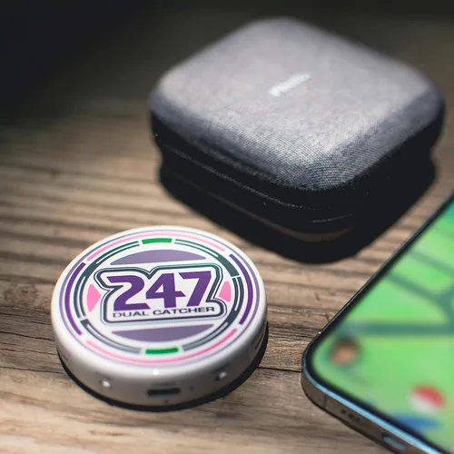 Vista 9 de Mcbazel PhotoFast 247 - Receptor automático dual para Poke mon Go con toque automático, reconexión automática, función de conexión de más de 1 hora