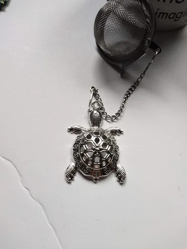 Vista 6 de Infusor de té de tortuga para preparar té suelto