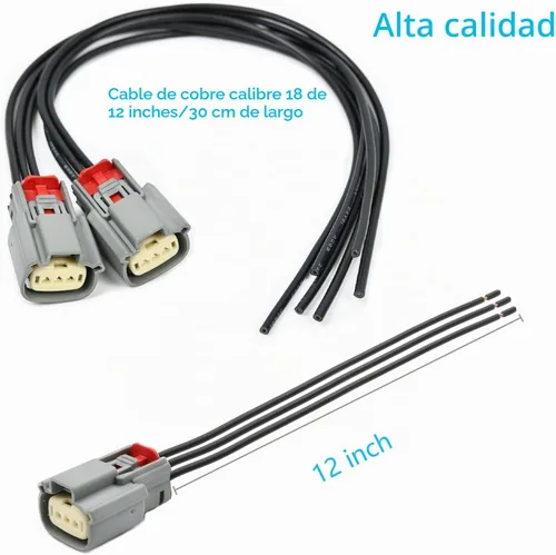 Vista 4 de MAMIKO Arnés de Conector Pigtail de Bobina de Encendido CU2Z-14S411-AFA para Ford Expedition F150 Explorer Flex Lobo Taurus Transit-150 Transit-250