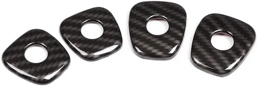 Vista 7 de 4 piezas de plástico ABS para BMW X3 X4 G01 G02 2018-2020 puerta cerradura cubierta TRIM Accesorios