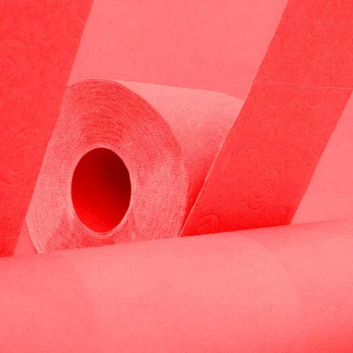 Vista 6 de Renova Papel higiénico perfumado de lujo, 6 rollos jumbo de 3 capas, 180 hojas, color rojo, 1 unidad (paquete de 1) (renmaxirtp6)