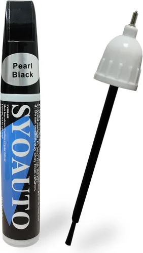 Vista 15 de SYOAUTO Blizzard Pearl 070 Pintura de retoque Fit para coches Toyota Pintura de retoque para autos Pincel y punta de reparación de arañazos 2 en 1