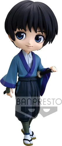 Vista 2 de Banpresto - Rurouni Kenshin Meiji Espadachín Sojiro Seta Q posket Fig B