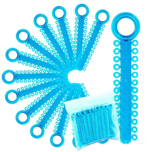 Vista 9 de 1040 Power Sticks Ligaduras Ataduras de ligadura ortodóntica O-Ties, Bandas elásticas de ligadura, Ataduras elásticas Anillos en O Bandas elásticas