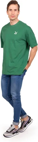 Vista 3 de PUMA Camiseta clásica extragrande para hombre