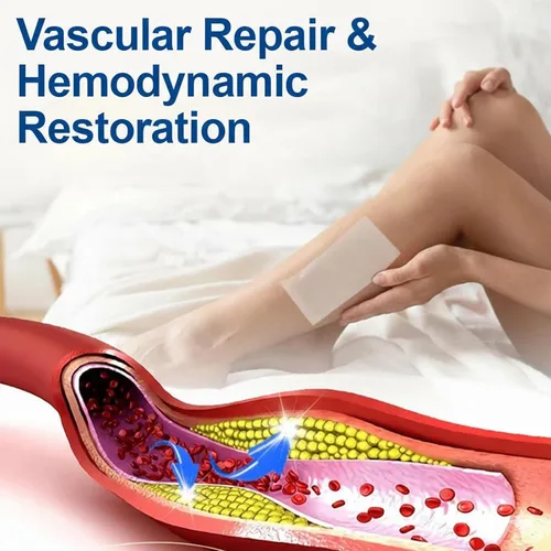 Vista 5 de Vein Ease Microdarts Care Patch, tratamiento profesional de venas varicosas para piernas, parche GFOUK Vein Ease, alivia la circulación sanguínea
